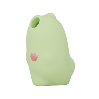 Foto 3 do produto Vibrador Recarregável em Silicone com Estimulador de Clitóris, 8 Modos de Vibração e Pulsação - Monster Pub Magic Kiss Gokilla - 8,1 x 6,1 cm