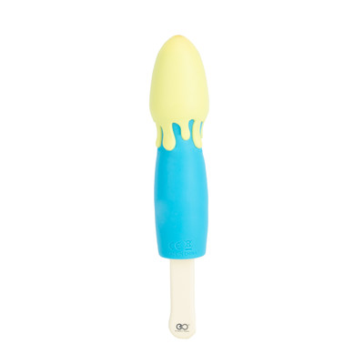 Foto 2 do produto Vibrador Personal em Silicone com Formato de Picolé, 10 Modos de Vibrações e Recarregável - Popsicle | 12 x 4,2 cm | Disponível em 4 Cores