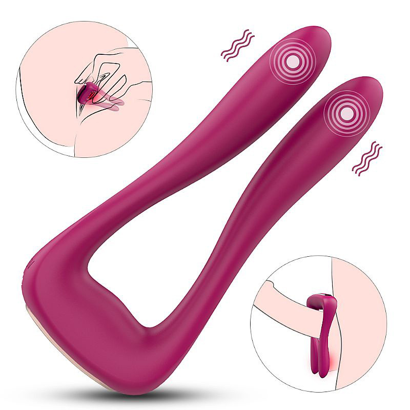 Vibrador em Silicone de Ponto G e Clitóris com 9 Modos de Vibração e Recarregável - S-Hande Vanessa | 11,7 x 2,4 cm | Disponível em 2 Cores - 6