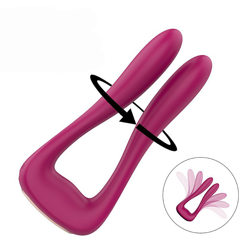 Vibrador em Silicone de Ponto G e Clitóris com 9 Modos de Vibração e Recarregável - S-Hande Vanessa | 11,7 x 2,4 cm | Disponível em 2 Cores - 7