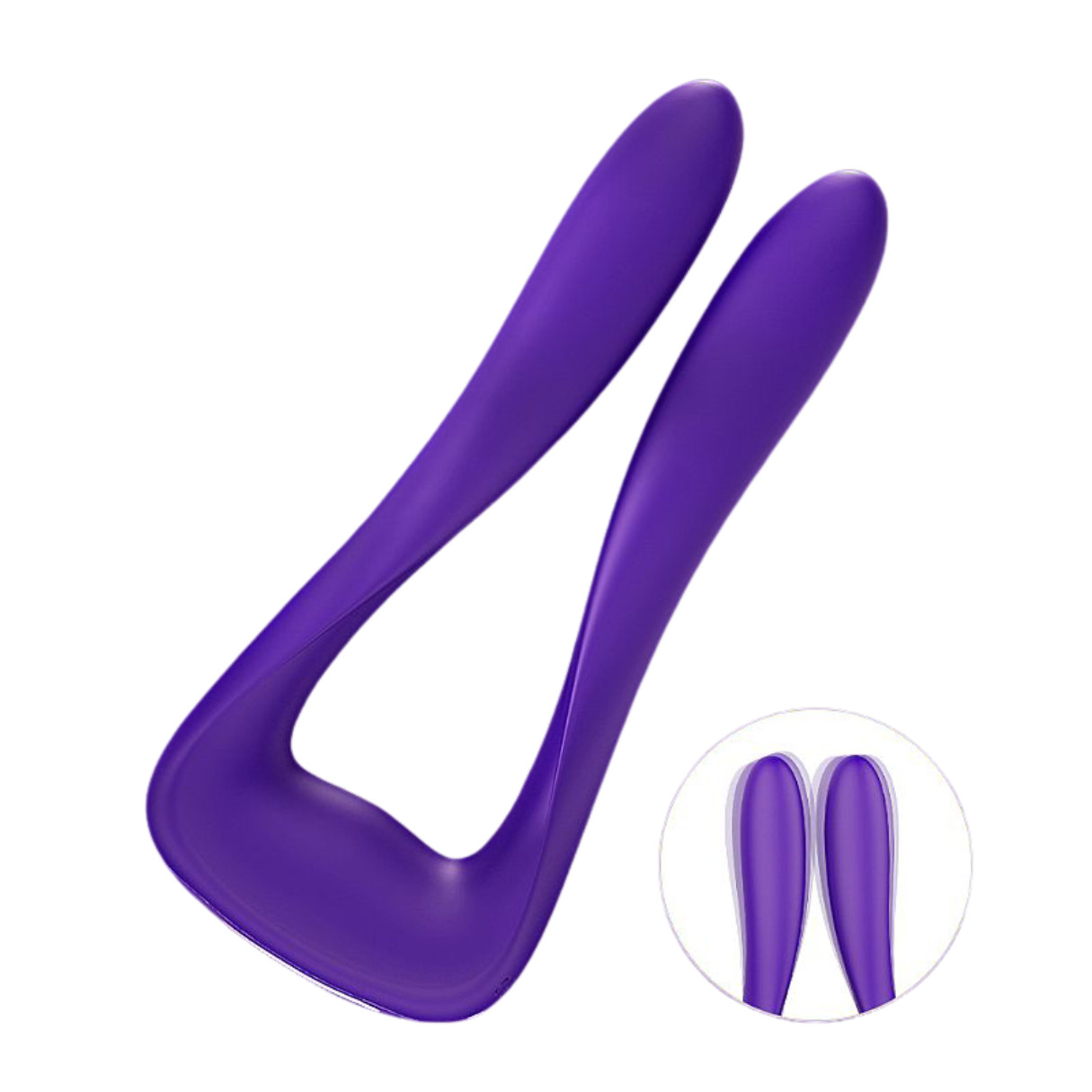 Vibrador em Silicone de Ponto G e Clitóris com 9 Modos de Vibração e Recarregável - S-Hande Vanessa | 11,7 x 2,4 cm | Disponível em 2 Cores - 2