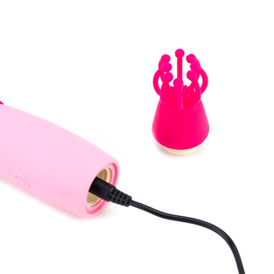 Foto 6 do produto Vibrador com Tentáculos em Silicone, 10 Modos de Vibração e Recarregável - Love Rouser | 15,3 x 4,3 cm | Disponível em 2 Cores