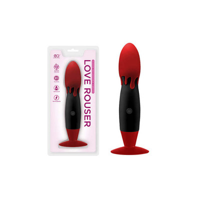 Foto 1 do produto Vibrador Recarregável em Silicone com Ventosa e 10 Modos de Vibração - Love Rouser | 15,3 x 4,3 cm | Disponível em 3 Cores