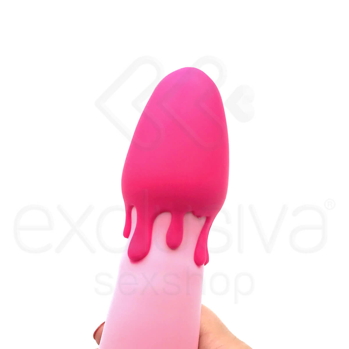 Vibrador Recarregável em Silicone com Ventosa e 10 Modos de Vibração - Love Rouser | 15,3 x 4,3 cm | Disponível em 3 Cores - 11