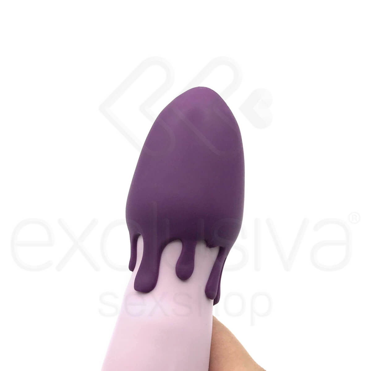 Vibrador Recarregável em Silicone com Ventosa e 10 Modos de Vibração - Love Rouser | 15,3 x 4,3 cm | Disponível em 3 Cores - 15