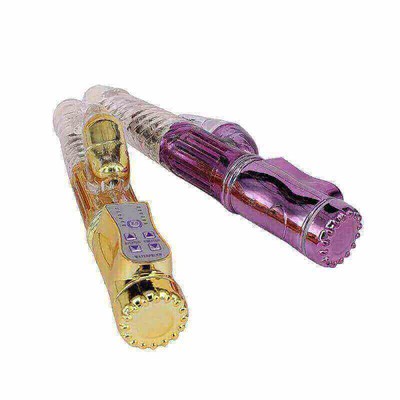 Foto 6 do produto Vibrador Rotativo com 36 Modos de Vibração e Estimulador Clitoriano - 23 x 3 cm | Disponível em 2 Cores
