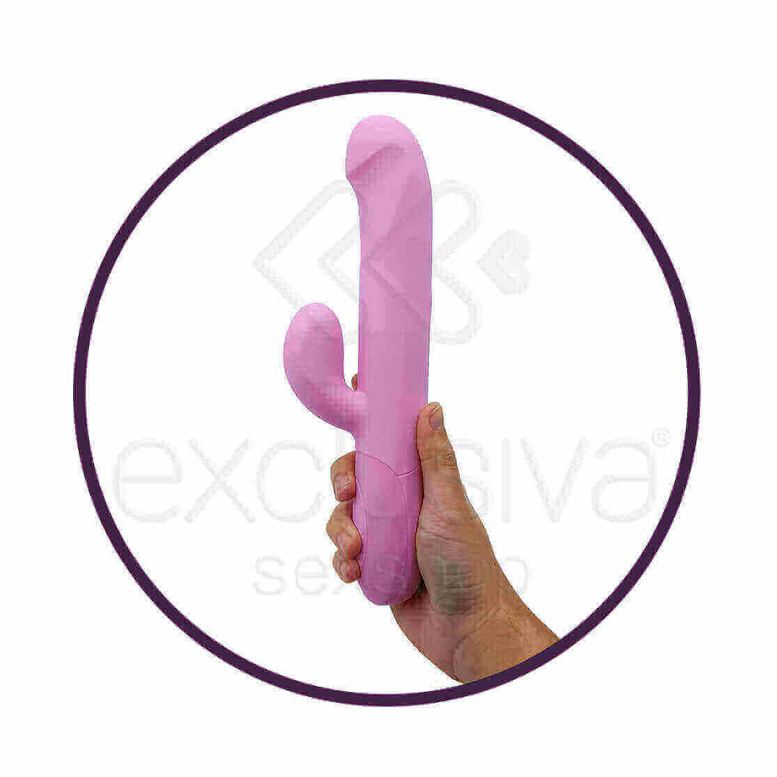 Vibrador Rotativo com Estimulador de Clítoris Recarregável em Silicone com 4 Modos de Rotação e 12 Modos de Vibração - Pretty Love Truman | Disponível em 2 Cores - 9