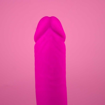 Foto 3 do produto Vibrador Rotativo Recarregável em Silicone com 10 Modos de Vibração - Aphrodisia Greedy Dong | 19,2 x 3,5 cm | Disponível em 2 Cores