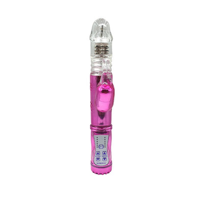 Foto 2 do produto Vibrador em Silicone com 36 Programas de Vibração, 8 Velocidades de Rotação e 8 Modos de Vai e Vem - SI Rotativo | Disponível em 2 Cores