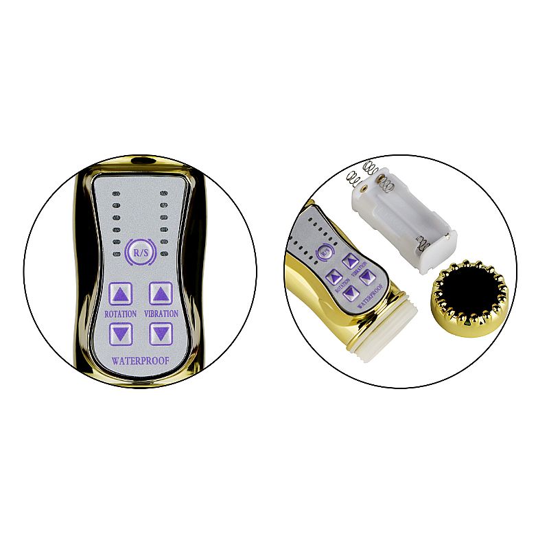 Vibrador em Silicone com 36 Programas de Vibração, 8 Velocidades de Rotação e 8 Modos de Vai e Vem - SI Rotativo | Disponível em 2 Cores - 7