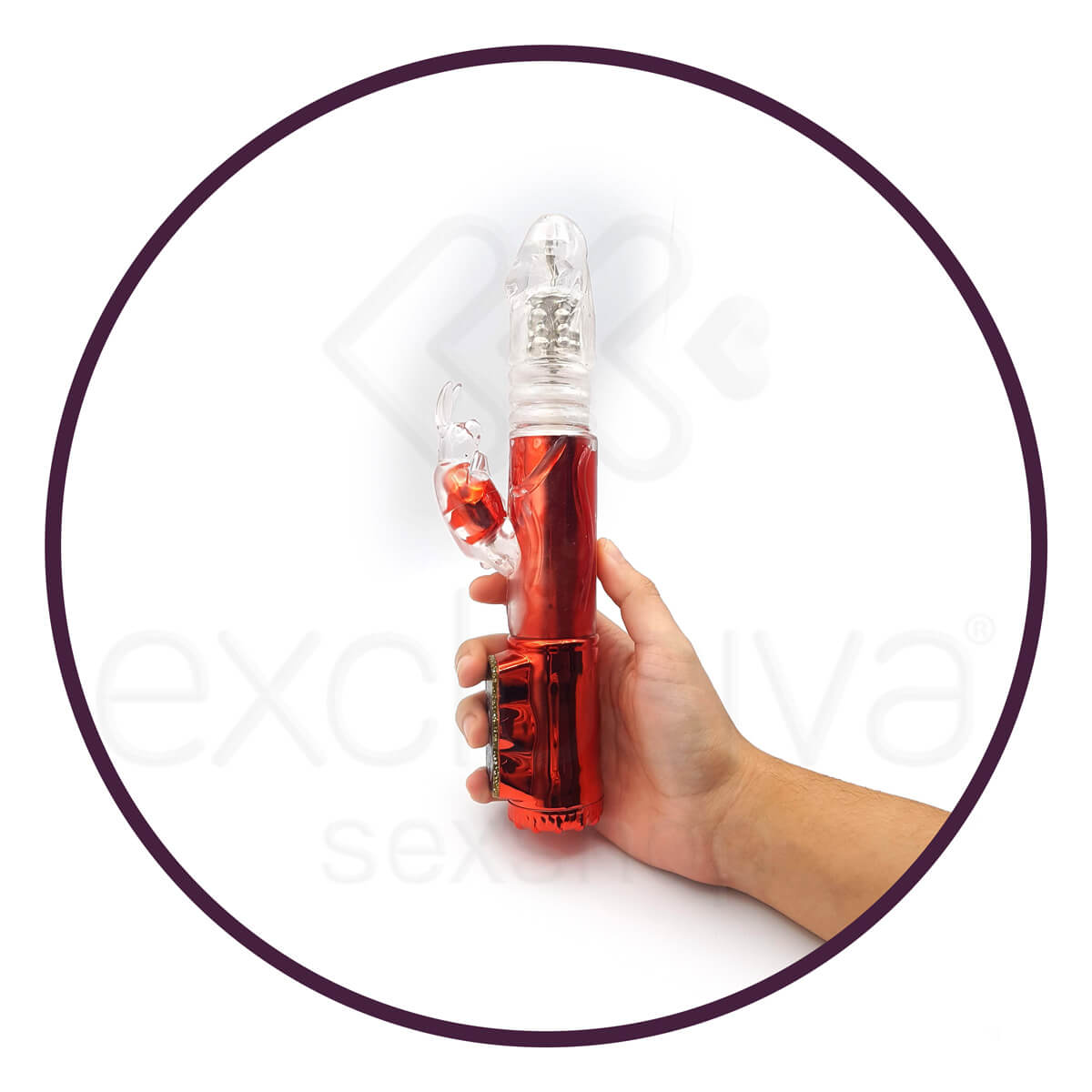 Vibrador Rotativo em TPR com 20 Modos de Vibrações e 3 Modos de Rotação - You Vibe | Disponível em 4 cores - 9