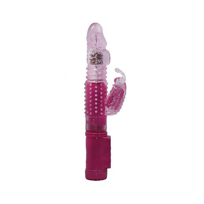 Foto 6 do produto Vibrador Rotativo com Movimento Vai e Vem, 36 Modos de Vibração no Estimulador Clitoriano e Texturas - Jack Rabbit | 11 x 3,4 cm | Disponível em 2 Cores