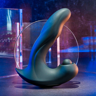 Foto 2 do produto Vibrador em Silicone com 10 Modos de Vibração, 5 Tipos de Estímulos, 3 Motores e Carregamento Via Cabo USB - Gender X Mad Tapper | 10 x 3,4 cm
