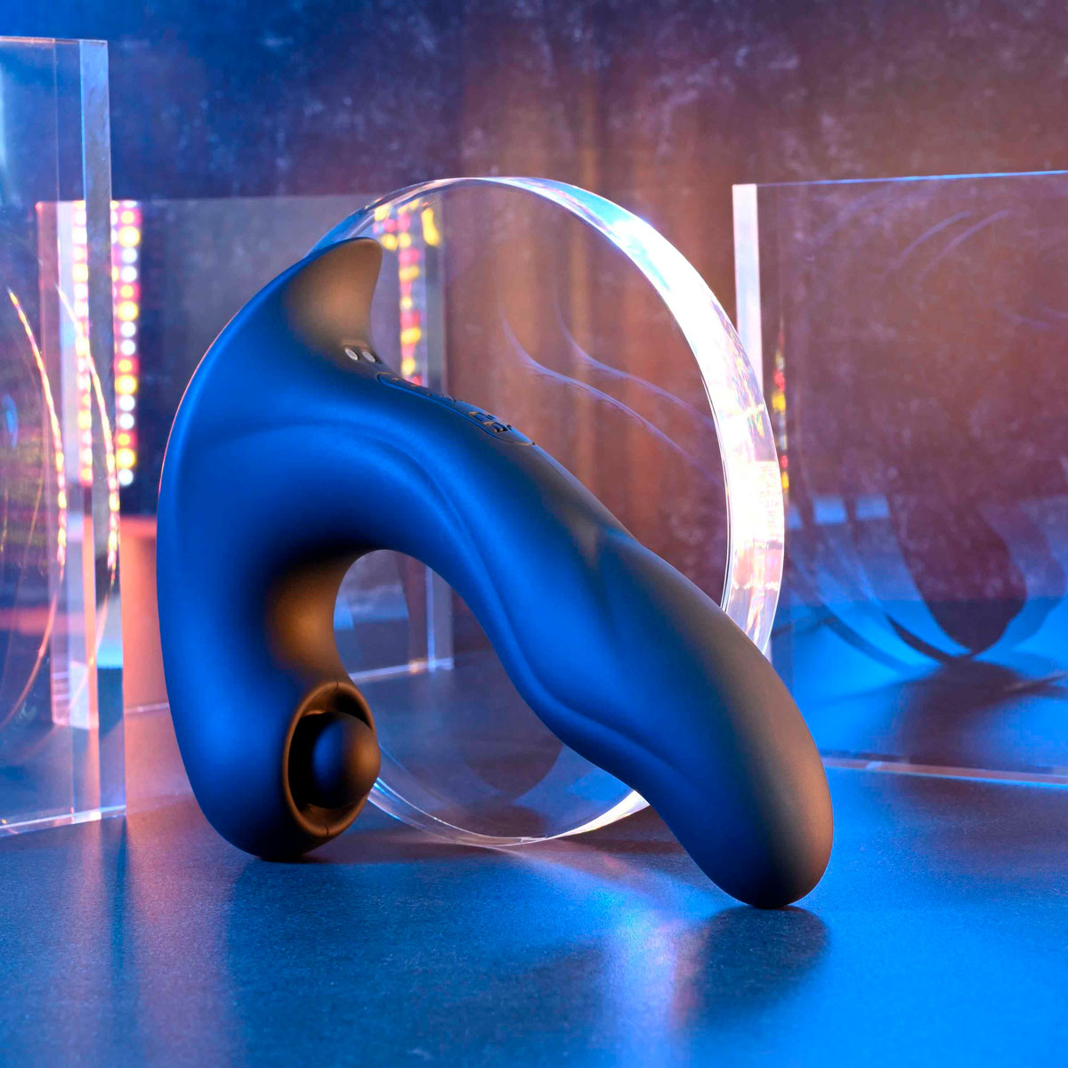 Vibrador em Silicone com 10 Modos de Vibração, 5 Tipos de Estímulos, 3 Motores e Carregamento Via Cabo USB - Gender X Mad Tapper | 10 x 3,4 cm - 5