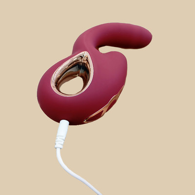 Foto 3 do produto Vibrador em Silicone com 20 Modos de Vibração, Pulsação, Estimulador de Clitóris e Ponto G - Adão & Eva | 15 x 3,3 cm | Disponível em 2 Cores