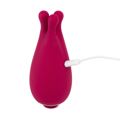 Foto 4 do produto Vibrador em Silicone com 9 Modos de Pulsação, 9 Níveis de Rotação e Carregamento Via Cabo USB - S-Hande Kraken | Disponível em 2 Cores
