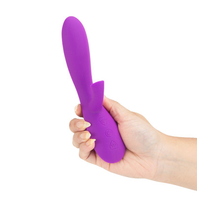 Vibrador em Silicone Aveludado com 12 Modos de Vibração, 12 Tipos de Sucções e Carregamento via Cabo USB - Man Nuo Moncy | Disponível em 2 Cores