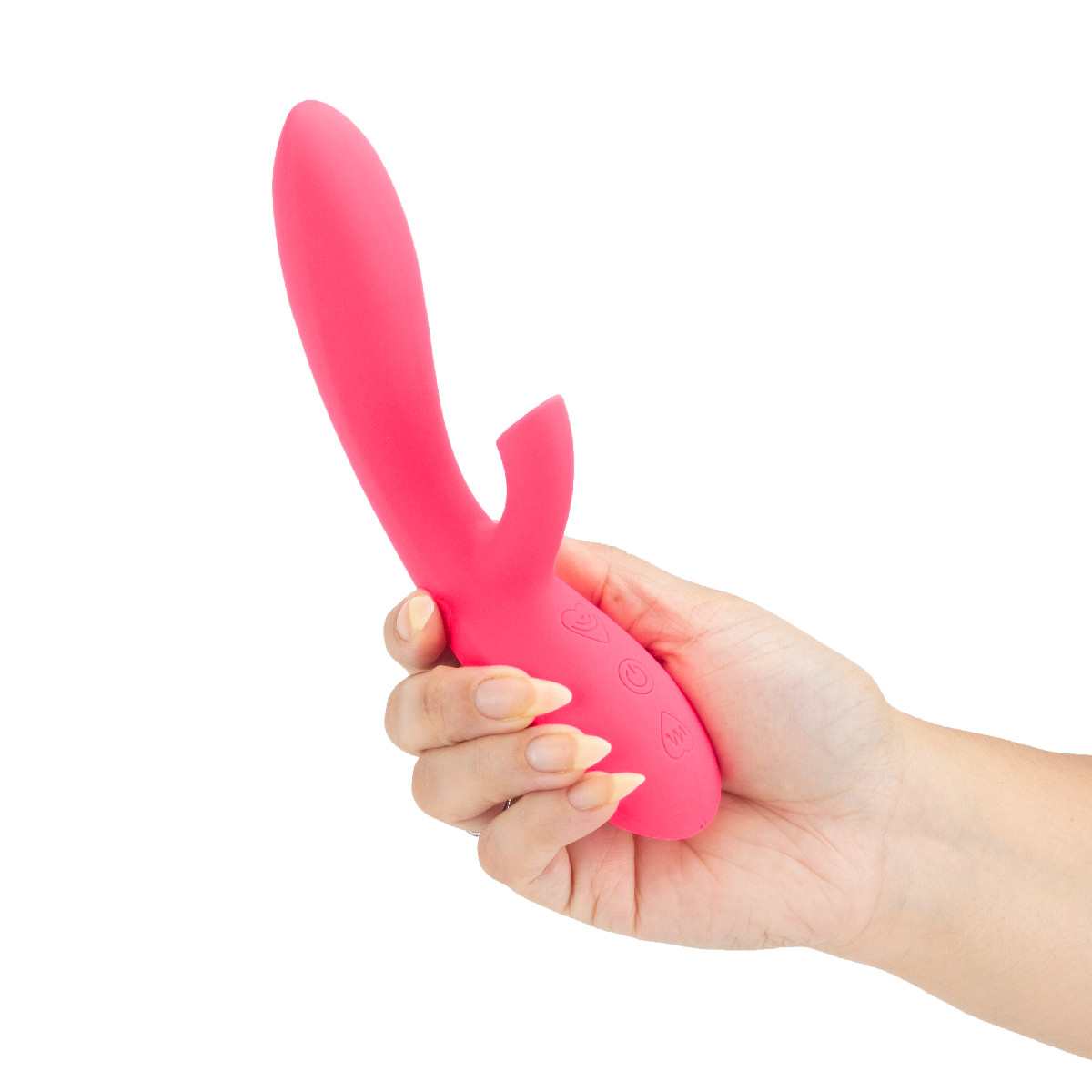 Vibrador em Silicone Aveludado com 12 Modos de Vibração, 12 Tipos de Sucções e Carregamento via Cabo USB - Man Nuo Moncy | Disponível em 2 Cores - 4