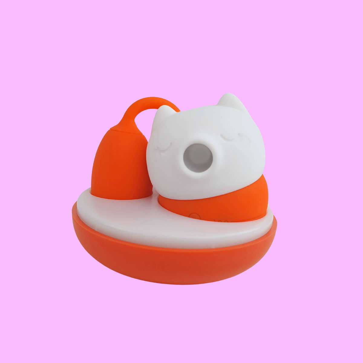 Vibrador em Silicone no Formato de Gatinho Estimulador de Ponto G e Clitóris com 10 Modos de Vibrações e Pulsações - SI Gatinho | 5,5 x 4,6 cm - 3