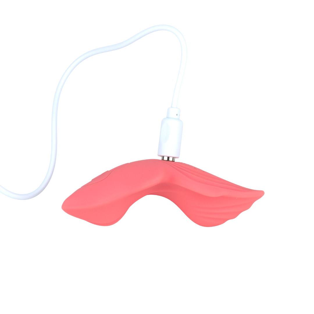 Vibrador em Silicone Macio com 9 Modos de Vibrações e Controle Remoto Sem Fio - SI Selim | 8,5 x 4 cm | Disponível em 2 Cores - 9