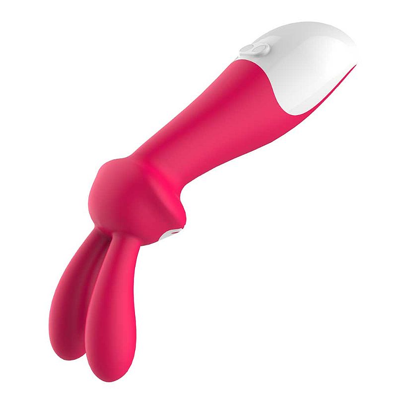 Vibrador em Silicone com Orelhas Estimuladoras com 10 Modos de Vibrações - NV Toys Firefox | 19 x 4 cm - 4