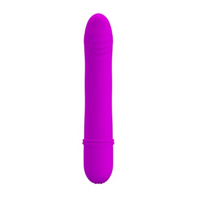 Foto 4 do produto Vibrador em Silicone Soft Touch com Glande Definida, 10 Funções de Vibração e Resistência à Água - Pretty Love Beck | 12 x 2,0 cm | Disponível em 2 Cores