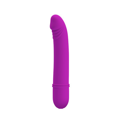 Foto 5 do produto Vibrador em Silicone Soft Touch com Glande Definida, 10 Funções de Vibração e Resistência à Água - Pretty Love Beck | 12 x 2,0 cm | Disponível em 2 Cores
