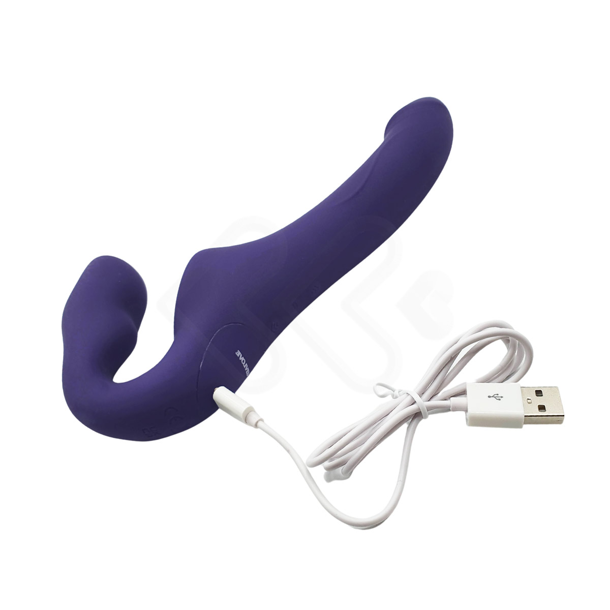 Vibrador Strap On Recarregável com Língua Estimuladora, 10 Modos de Vibração e Controle Remoto sem Fio - Evolved 2 Become 1 | 13,5 x 3,1 cm - 8