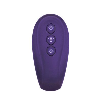 Foto 7 do produto Vibrador Strap On Recarregável com Língua Estimuladora, 10 Modos de Vibração e Controle Remoto sem Fio - Evolved 2 Become 1 | 13,5 x 3,1 cm