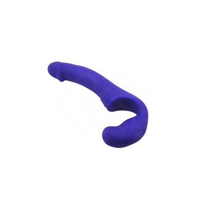 Foto 8 do produto Vibrador Strap On em Silicone com 10 Modos de Vibração e Controle Remoto sem Fio - Aphrodisia Double Rider | 22 x 3,8 cm | Disponível em 2 Cores