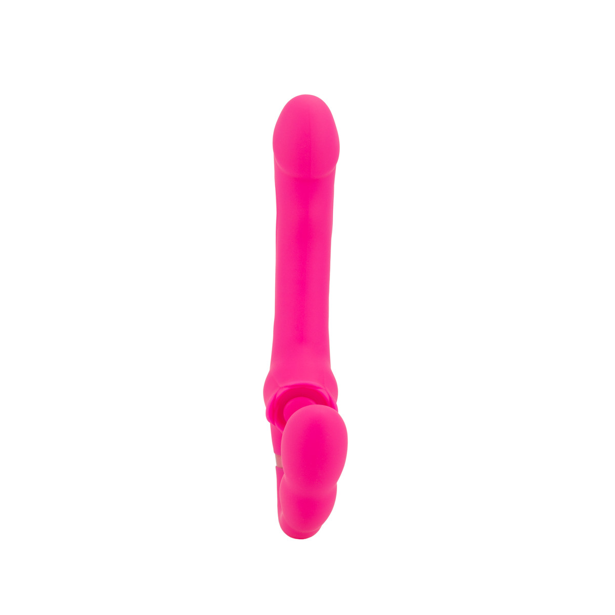 Vibrador Strap On em Silicone com 10 Modos de Vibrações, 5 Tipos de Batidinhas, Recarregável e Controle Remoto - Yaffa Lingerie | 13,3 x 3,5 cm - 3