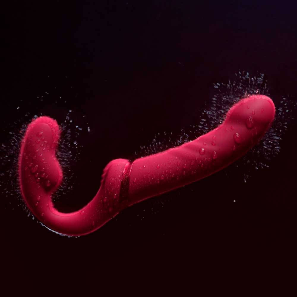 Vibrador Strapless com Controle por Aplicativo, 7 Modos de Vibração, 3 Motores e Recarregável via USB - Lovense Lapis | 14,5 x 3,7 cm - 3