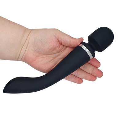 Foto 8 do produto Vibrador Varinha Mágica e Ponto G em Silicone e ABS com 20 Modos de Vibração - Lodi | 24 x 4,2 cm | Disponível em 3 Cores