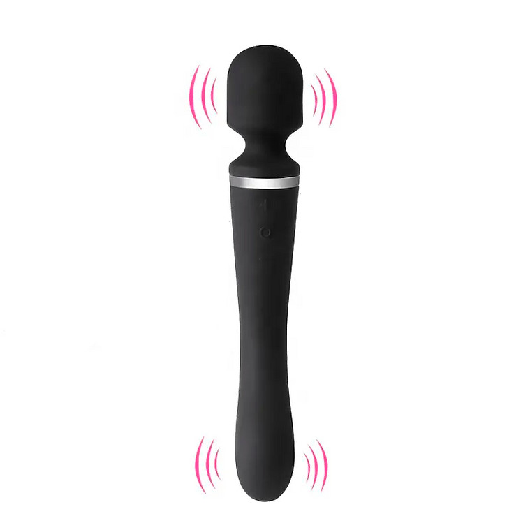 Vibrador Varinha Mágica e Ponto G em Silicone e ABS com 20 Modos de Vibração - Lodi | 24 x 4,2 cm | Disponível em 3 Cores - 5