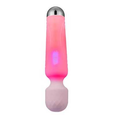 Foto 4 do produto Vibrador Varinha Mágica Recarregável em Silicone com 10 modos de Vibração e 5 Intensidade - Omobo Nosi 30 | 5,5 x 4,4 cm | Disponível em 2 Cores