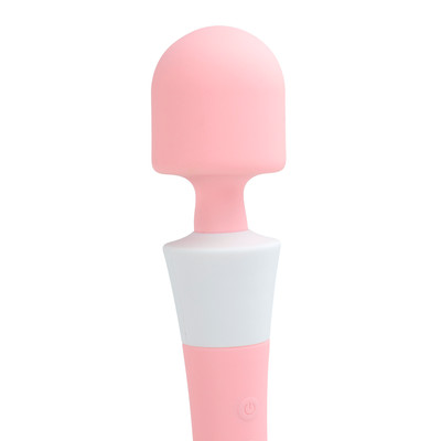 Foto 2 do produto Vibrador Varinha Mágica em Silicone com 10 Modos de Vibração e 5 Velocidades - Topo Toys Stick Elena | 34 x 6 cm | Disponível em 2 Cores