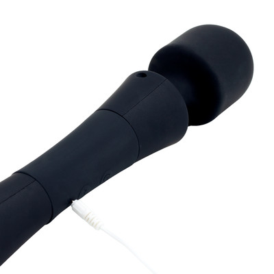 Foto 6 do produto Vibrador Varinha Mágica em Silicone com 10 Modos de Vibração e 5 Velocidades - Topo Toys Stick Elena | 34 x 6 cm | Disponível em 2 Cores
