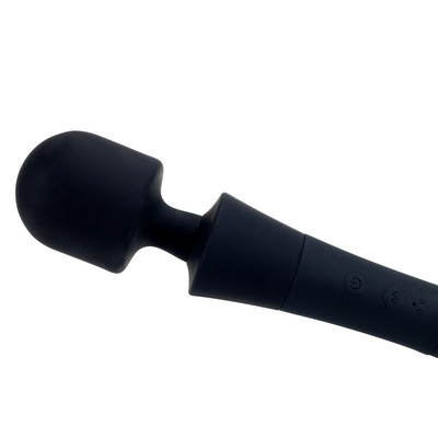 Foto 5 do produto Vibrador Varinha Mágica em Silicone com 10 Modos de Vibração e 5 Velocidades - Topo Toys Stick Elena | 34 x 6 cm | Disponível em 2 Cores