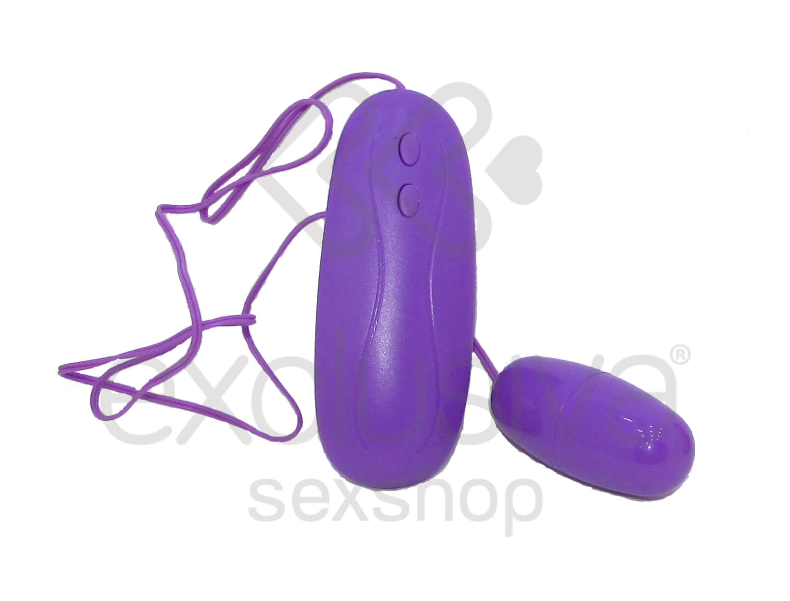 Vibrating Egg - Cápsula Vibratória com 12 Modos de Vibração e Controle com Fio | Cor: Roxo - 2