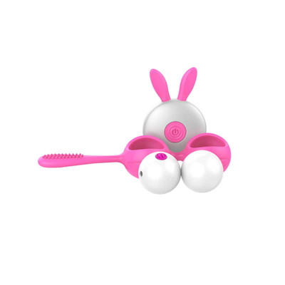 Foto 3 do produto Bolas para Pompoar em Silicone com 12 Modos de Vibração e Controle Remoto sem Fio - Vibrating Egg | Disponível em 2 Cores