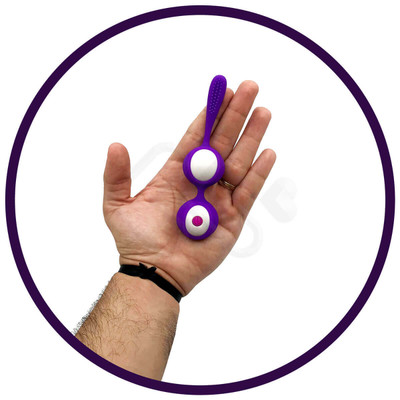 Foto 8 do produto Bolas para Pompoar em Silicone com 12 Modos de Vibração e Controle Remoto sem Fio - Vibrating Egg | Disponível em 2 Cores