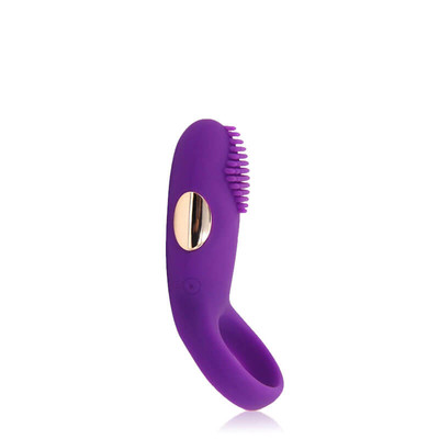 Foto 2 do produto Vibrating Ring - Anel Peniano Recarregável com Estimulador Clitoriano e 12 Modos de Vibração - 10 x 3,6 cm