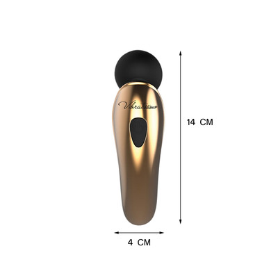 Foto 3 do produto Vibratissimo Little Want - Vibrador Massageador Recarregável em Silicone com Aplicativo e Certificação IPX4 Resistente à Respingos - 14 x 4 cm