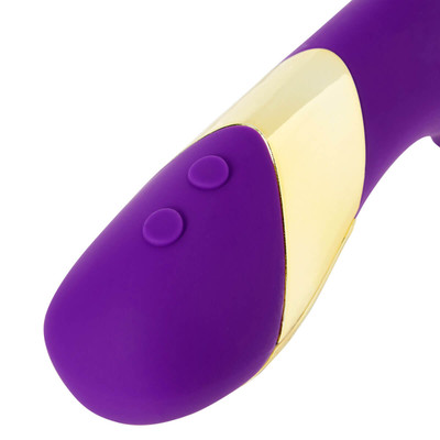Foto 4 do produto Vibratissimo Se:cret Kiss + Licker - Estimulador de Clítoris Recarregável em Silicone com 12 Modos de Sucção e 7 Níveis de Intensidade - 16,5 x 3,5 cm | Disponível em 2 Cores