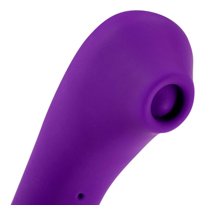 Foto 5 do produto Vibratissimo Se:cret Kiss + Licker - Estimulador de Clítoris Recarregável em Silicone com 12 Modos de Sucção e 7 Níveis de Intensidade - 16,5 x 3,5 cm | Disponível em 2 Cores