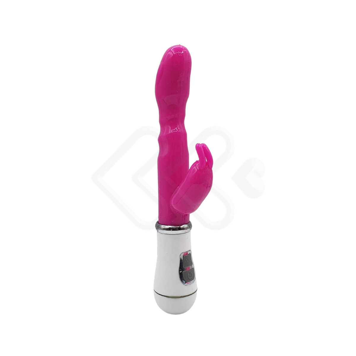 Vibrador Rabbit Estimulador de Ponto G e Clitóris no Formato de Coelho com 12 Modos de Vibração - Vibrator G Point Bar Magic - 9,6 x 2,4 cm - 2