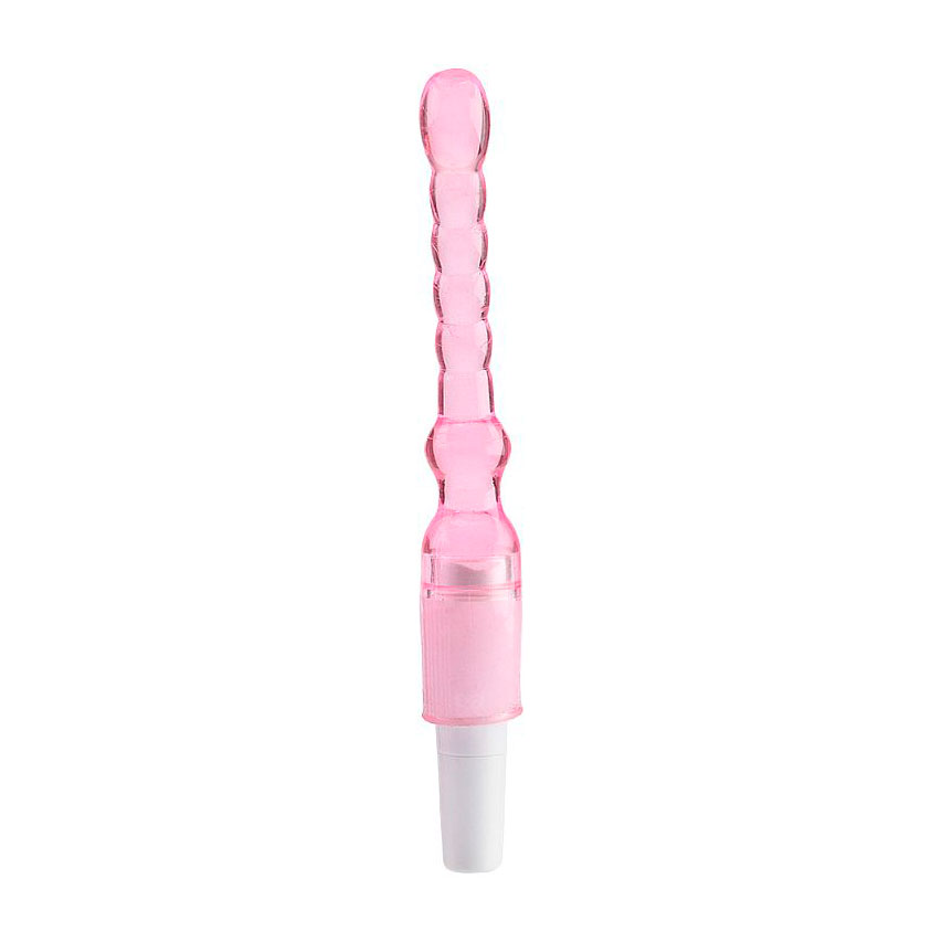 Vibrator G-Spot - Plug Anal em Jelly com Vibração Multivelocidade - 15 x 2,5 | Cor: Rosa - 2