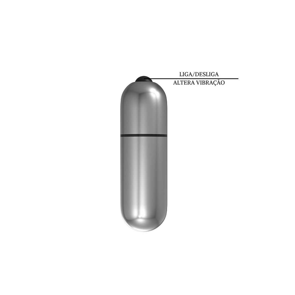 Dedeira em Silicone com Cápsula Vibratória de 10 Velocidades - Vibro Finger | 11 x 2 cm - 6