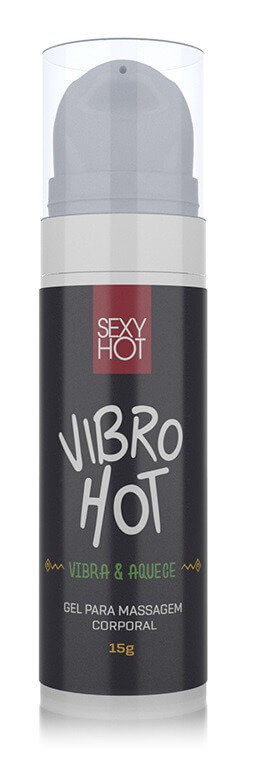Gel Excitante Unissex que Esquenta e Vibra - Vibro Hot - 15 g - 2