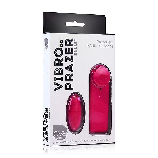 Cápsula Vibratória com Vibração Multivelocidade e Controle Remoto com Fio - Vibro do Prazer | Disponível em 4 Cores - 2